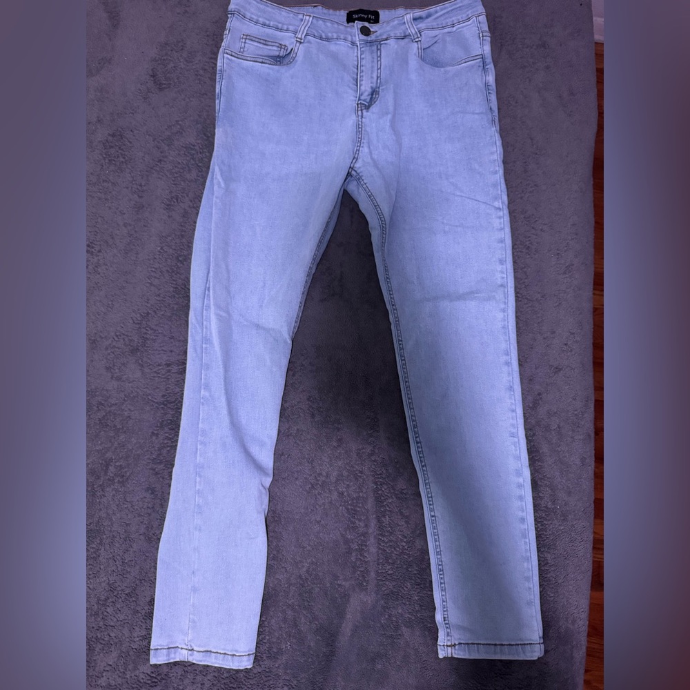 GINGTTO Men's Jeans Slim Fit Skinny Stretch Jeans Pants
